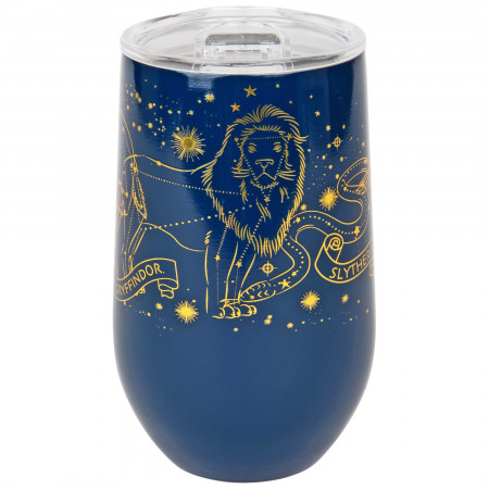 Harry Potter Hogwarts All Houses Constellations 16oz Wine Tumbler